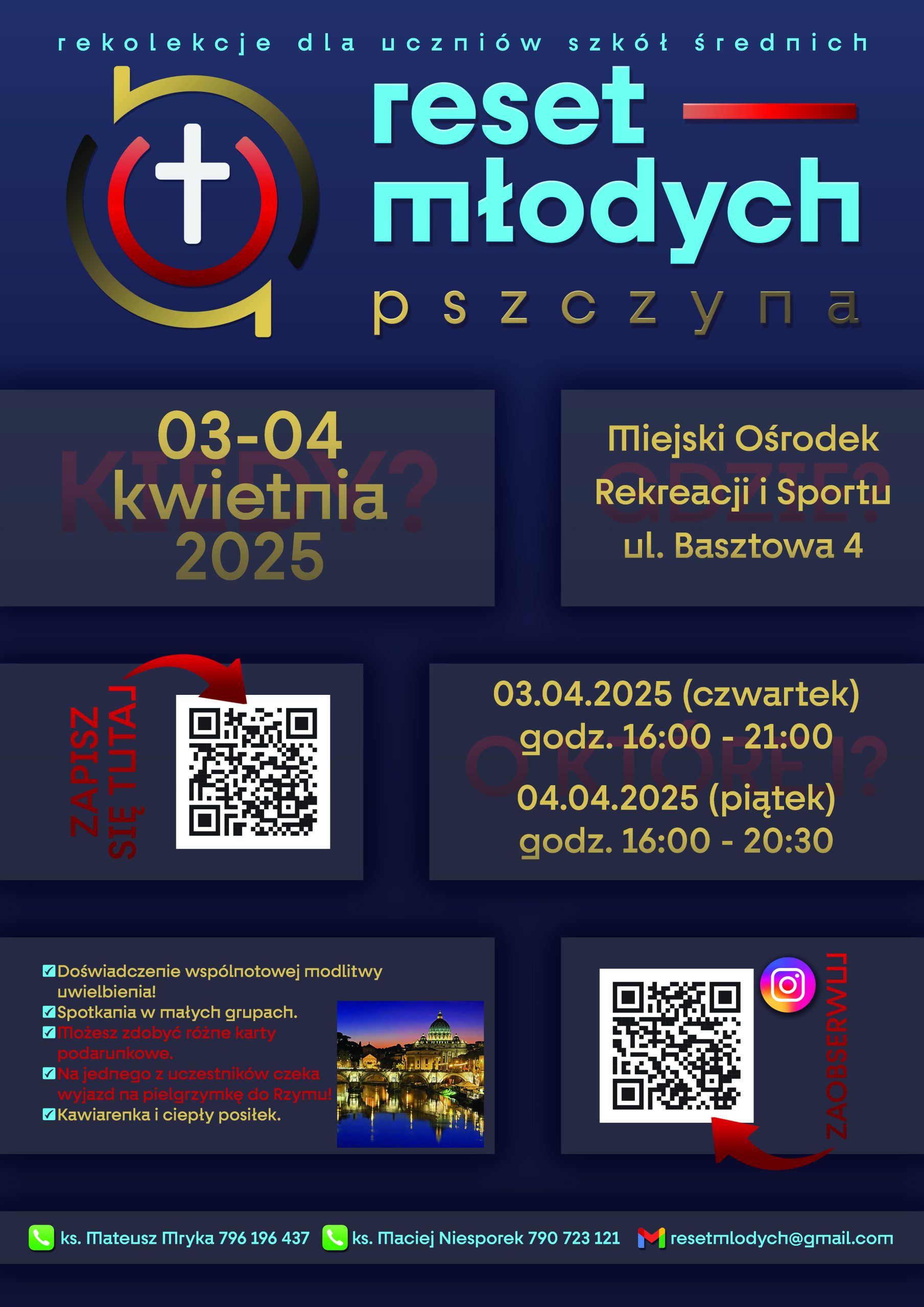 Reset mŁodych pszczyna plakat